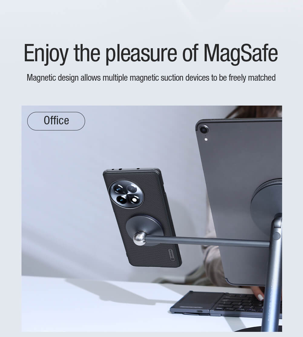 Чехол-крышка NILLKIN для Oneplus Ace 2 Pro (серия Frosted shield Pro Magnetic case)